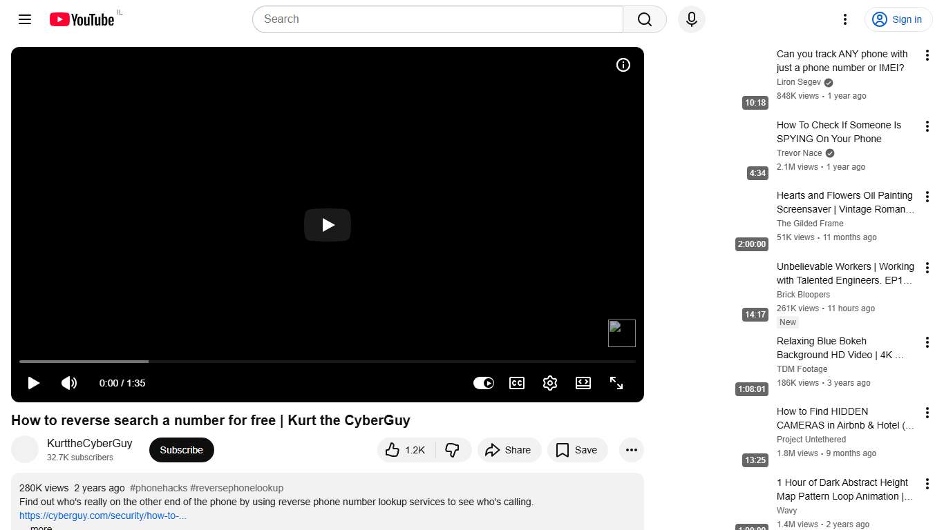 How to reverse search a number for free | Kurt the CyberGuy - YouTube